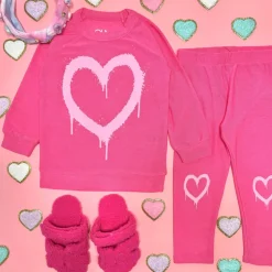 GRAFFITI HEART SWEATSHIRT