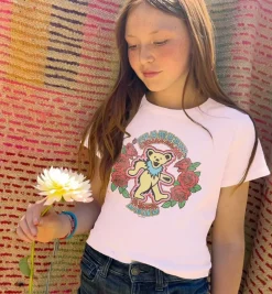 GRATEFUL DEAD BEAR FITTED TSHIRT