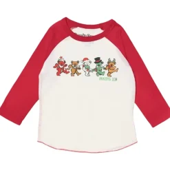 GRATEFUL DEAD CHRISTMAS LONG SLEEVE RAGLAN TSHIRT