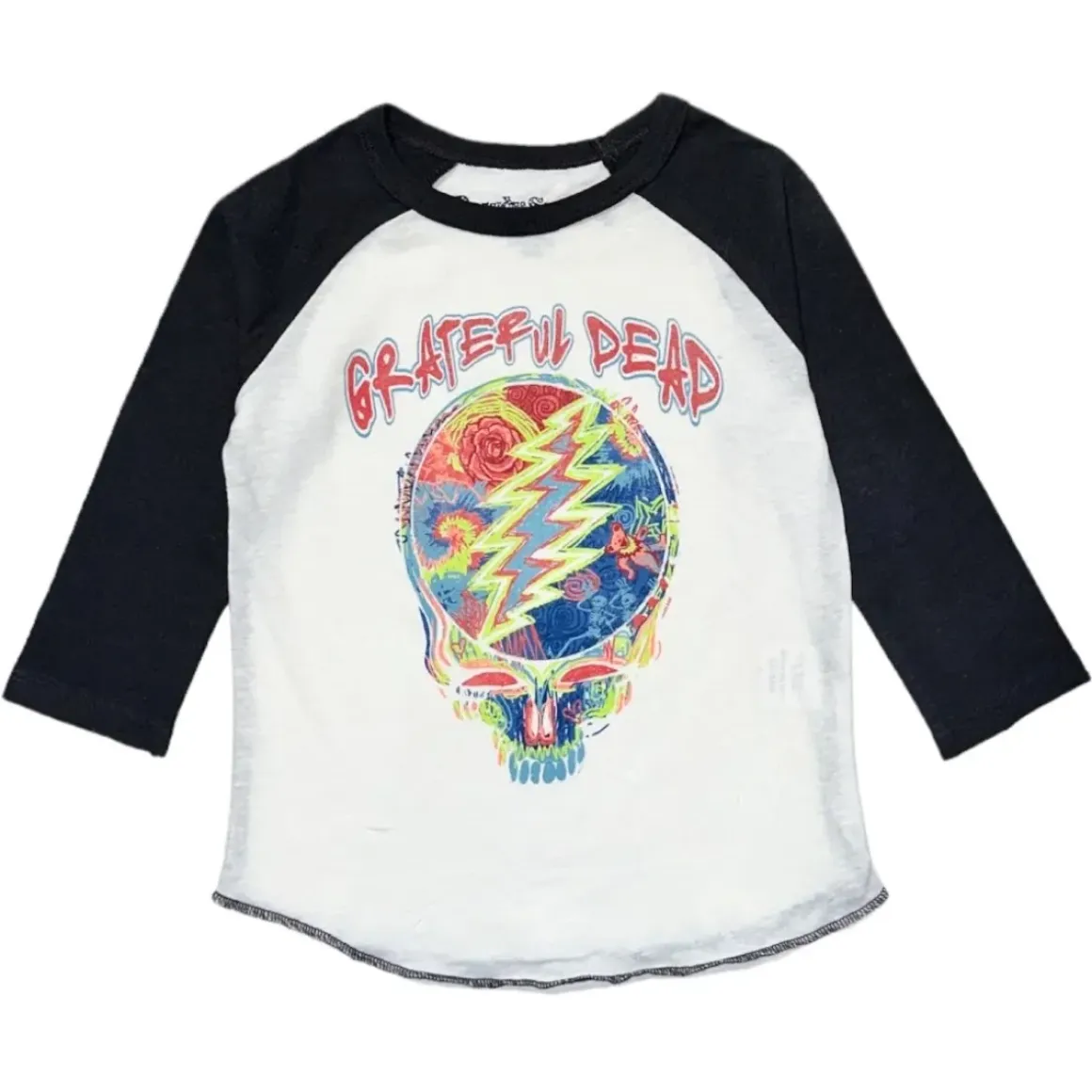 GRATEFUL DEAD RAGLAN LONG SLEEVE TSHIRT