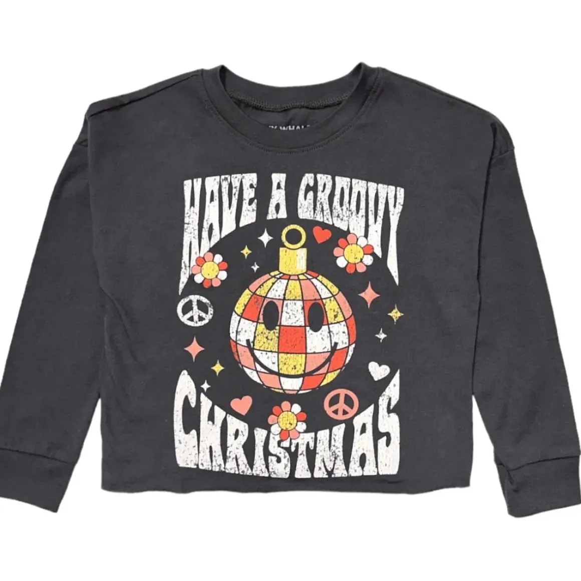 GROOVY CHRISTMAS LONG SLEEVE TSHIRT