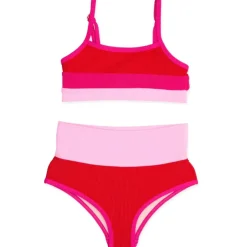 GUMDROP COLORBLOCK LITTLE EVA EMMA TWO PIECE BIKINI