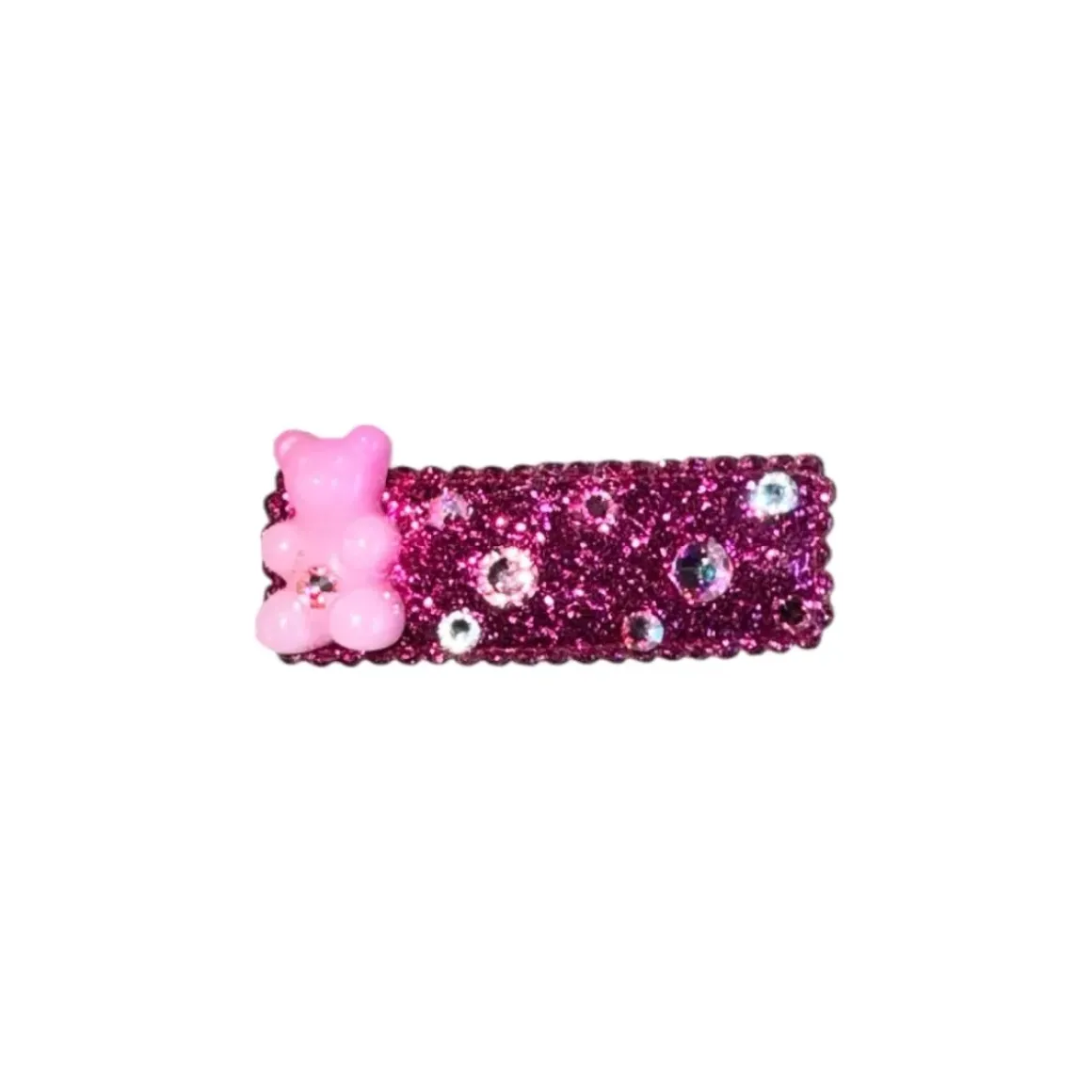 GUMMY BEAR GLITTER CLIP