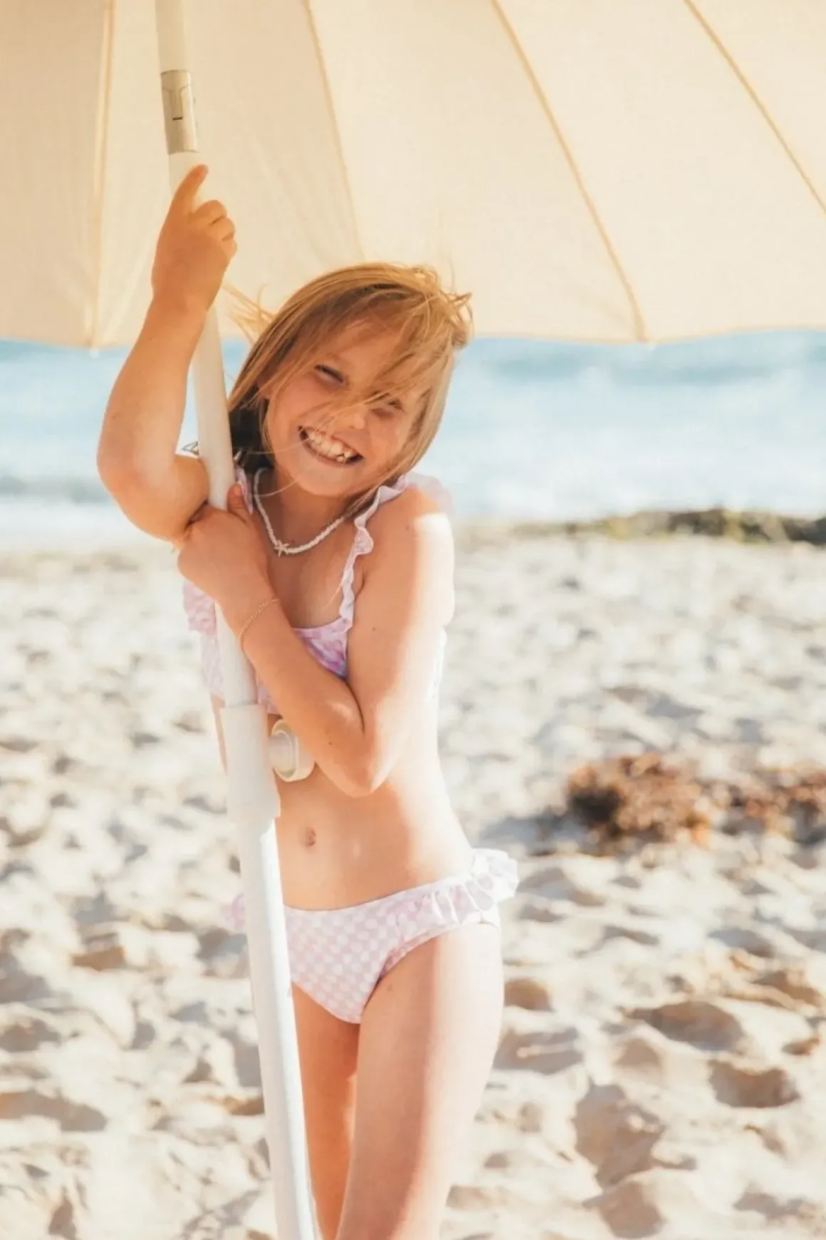 HAPPY DAZE CHECKERED TWO PIECE SPORTY BIKINI