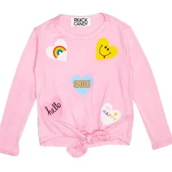 HEART ICONS LONG SLEEVE TSHIRT