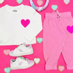 HEART LONG SLEEVE TSHIRT