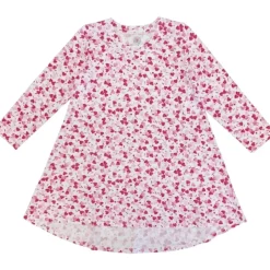 HEART SPRINKLES LONG SLEEVE DRESS