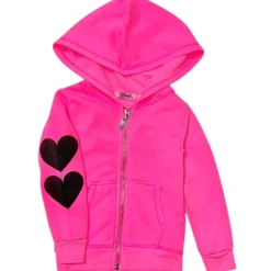 HEART ZIP UP HOODIE
