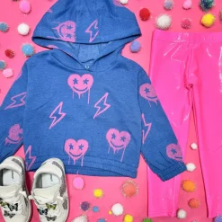 HEARTS & BOLT HOODIE