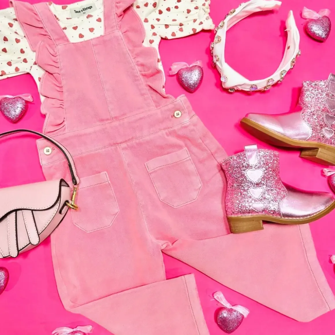 HEARTS OPENKNIT TOP