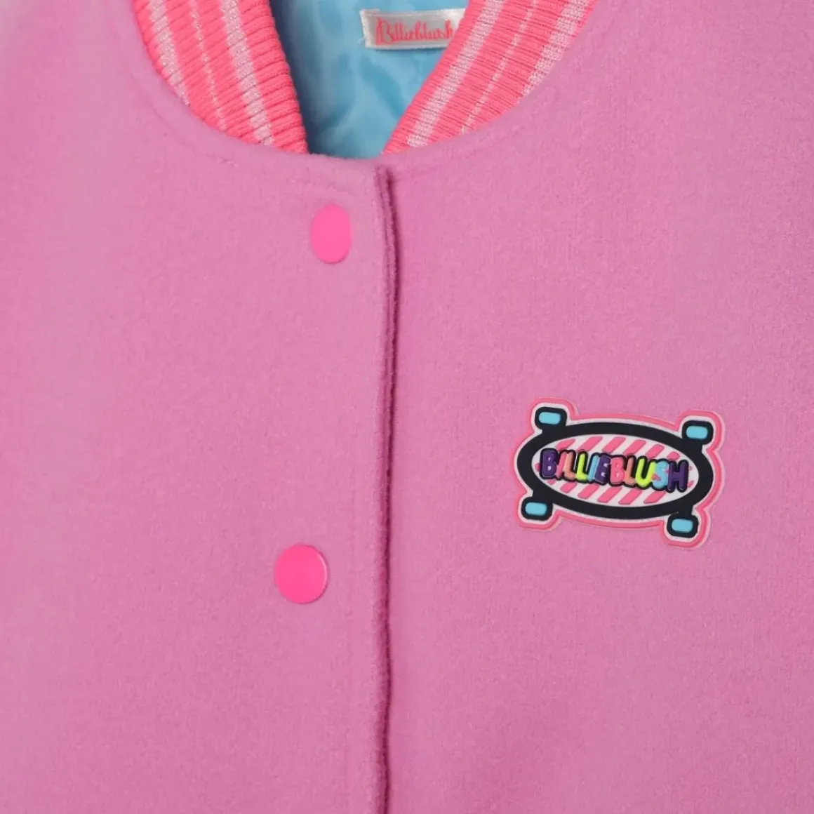HEARTS PLEATHER VARSITY JACKET