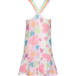 HEARTS SEQUIN DRESS