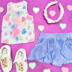 HEARTS SEQUIN TANK TOP