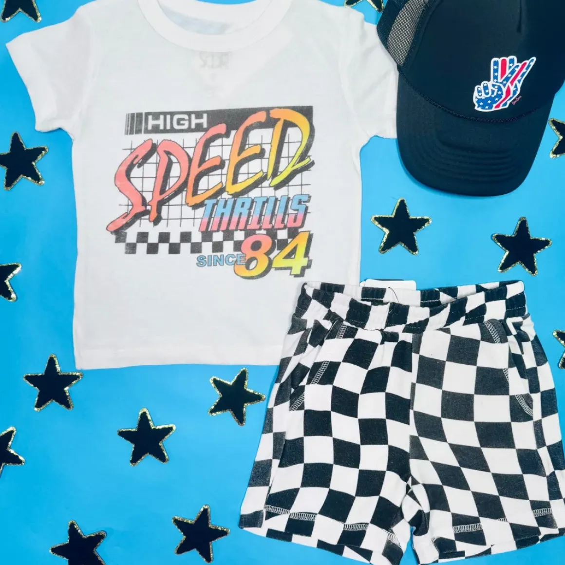 HIGH SPEED RACE CAR TSHIRT