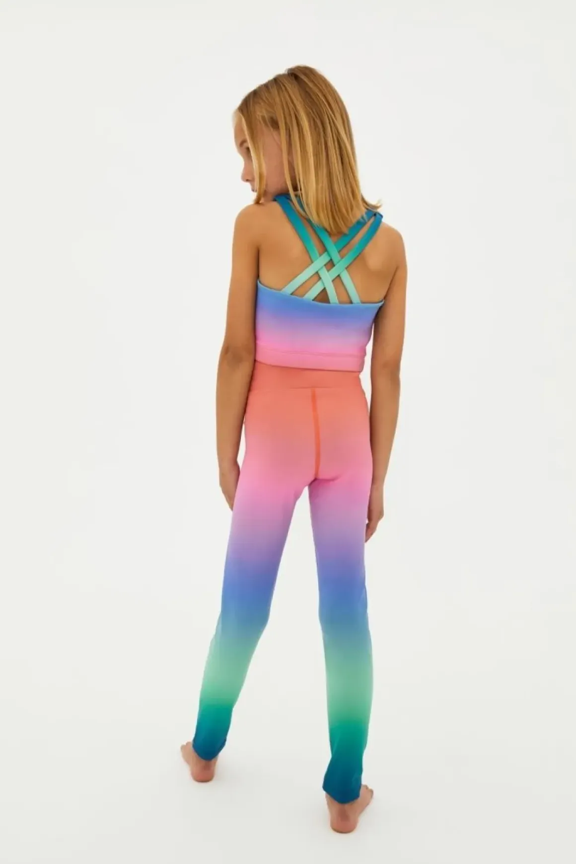 HIGH TIDE OMBRÉ LITTLE PEPPA LEGGINGS