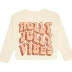 HOLLY JOLLY VIBES LONG SLEEVE TSHIRT