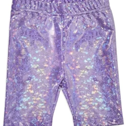 HOLOGRAPHIC BIKER SHORTS