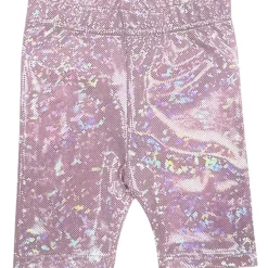 HOLOGRAPHIC BIKER SHORTS