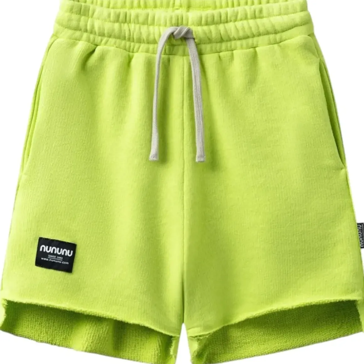 HOT LIME UNBALANCED SHORTS