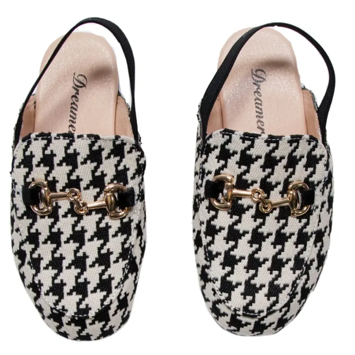 HOUNDSTOOTH SLINGBACK SHOES