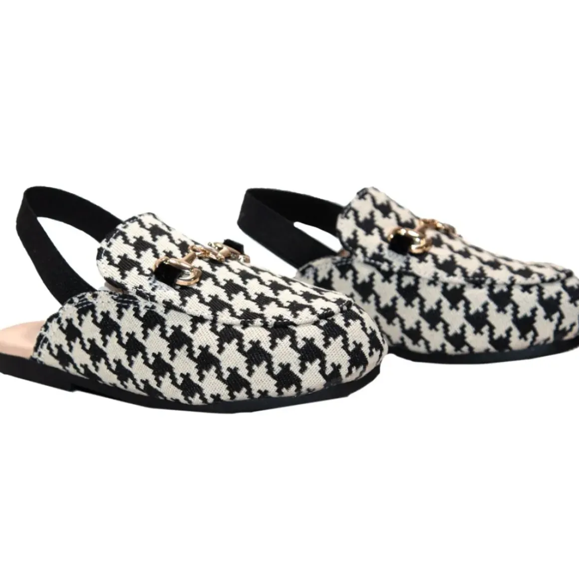 HOUNDSTOOTH SLINGBACK SHOES