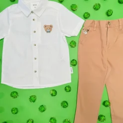 HUXBEAR SIGNATURE BUTTON DOWN TOP