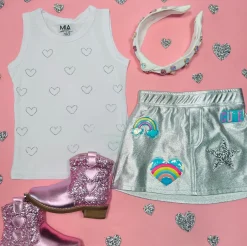 ICONS METALLIC SKORT