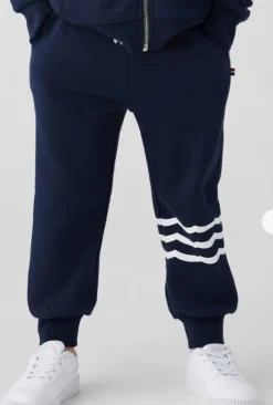 INDIGO WAVES SWEATPANTS