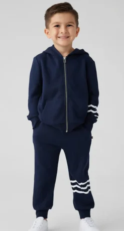 INDIGO WAVES SWEATPANTS