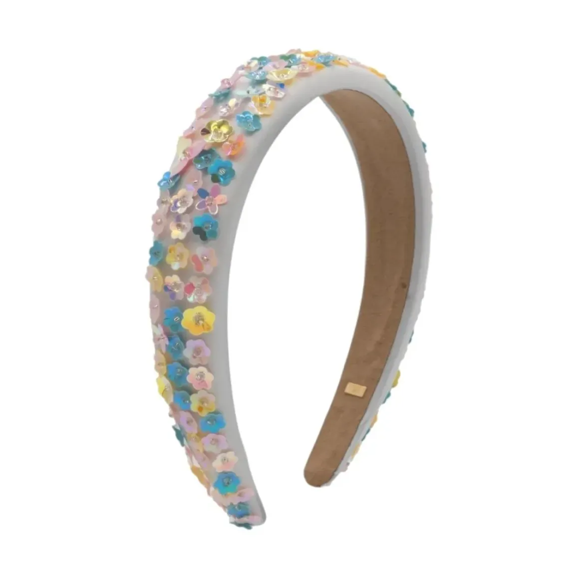 IRIDESCENT FLOWERS HEADBAND