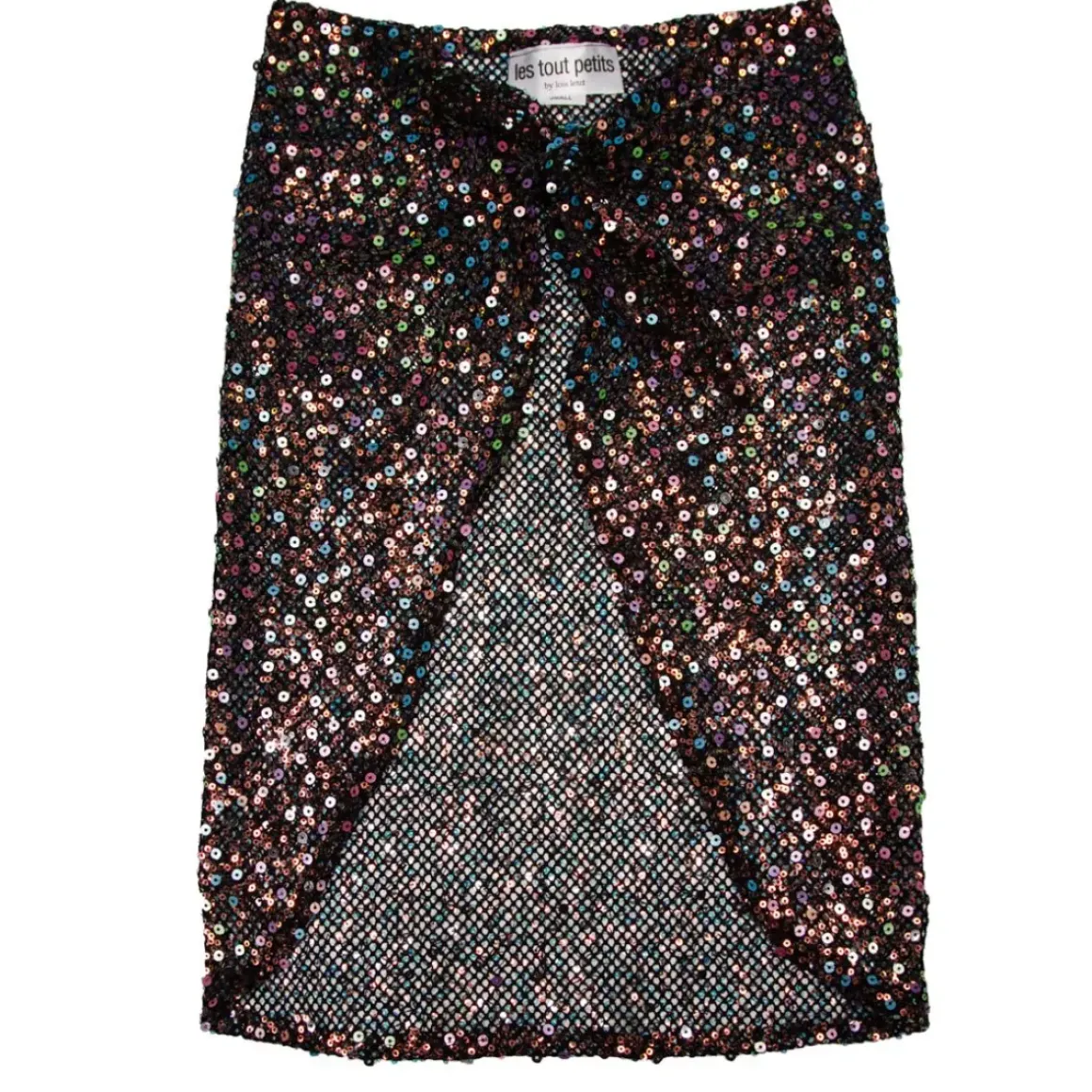 IRIDESCENT SEQUIN SARONG WRAP COVER UP
