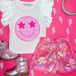 JADE METALLIC SHORTS