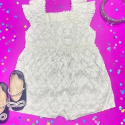 JULIA LACE ROMPER