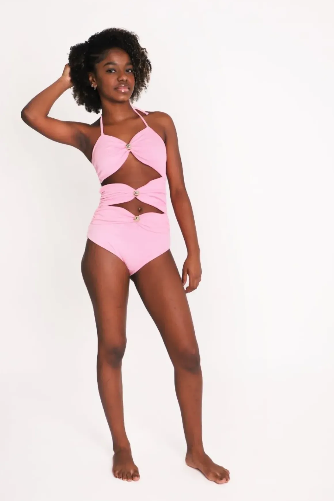 JULIE CUTOUT ONE PIECE SWIMSUIT