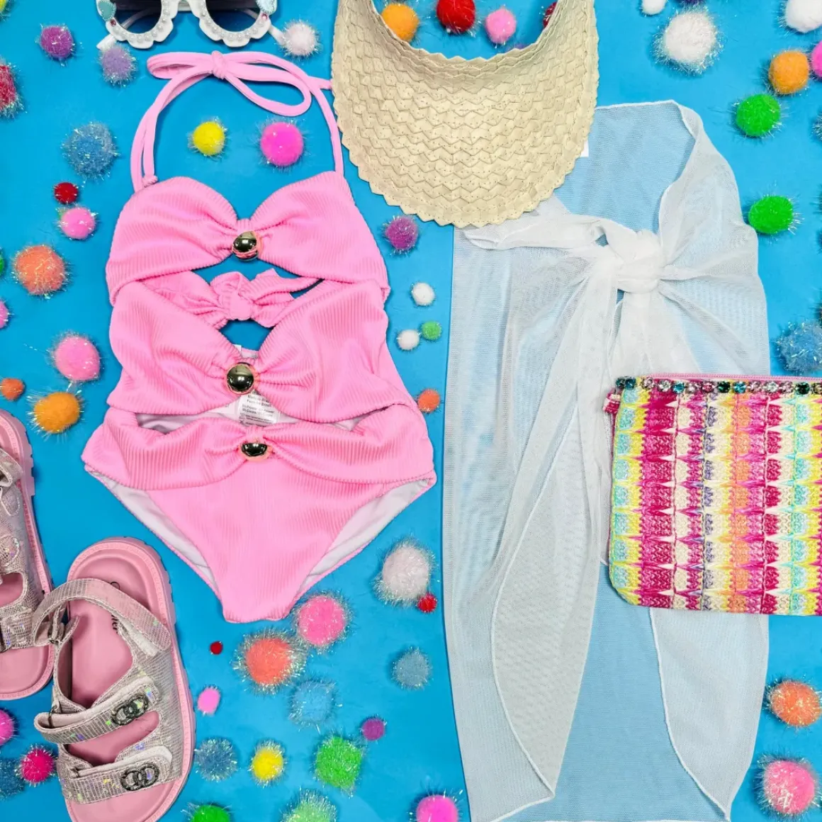 JULIE CUTOUT ONE PIECE SWIMSUIT