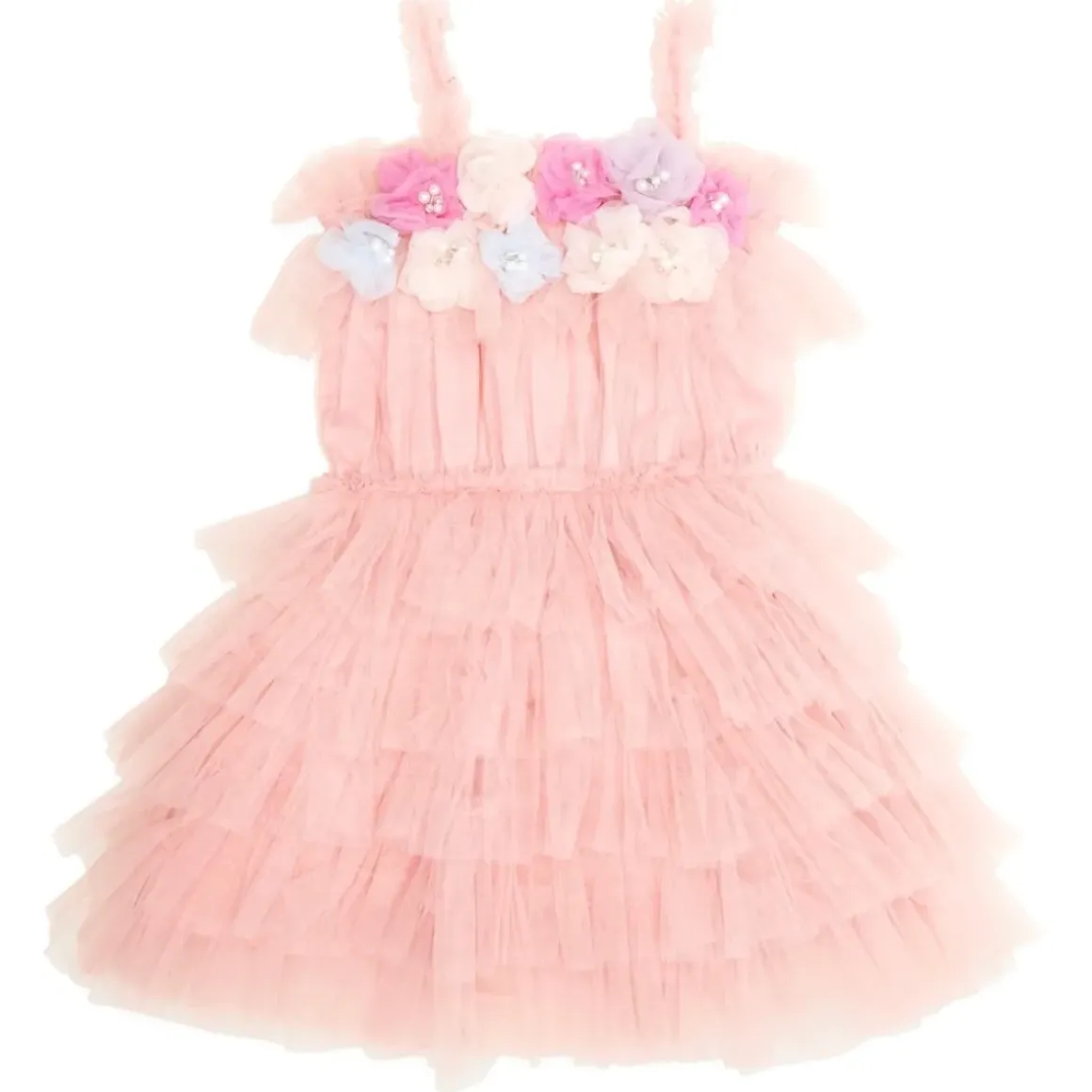 KELLY FLORAL TUTU LAYER DRESS