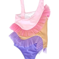LANA TULLE ONE PIECE SWIMSUIT
