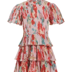 LANI FLORAL SMOCKED DRESS