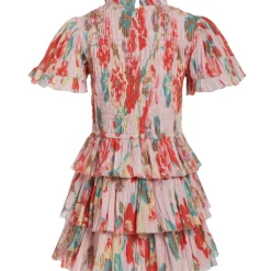 LANI FLORAL SMOCKED DRESS