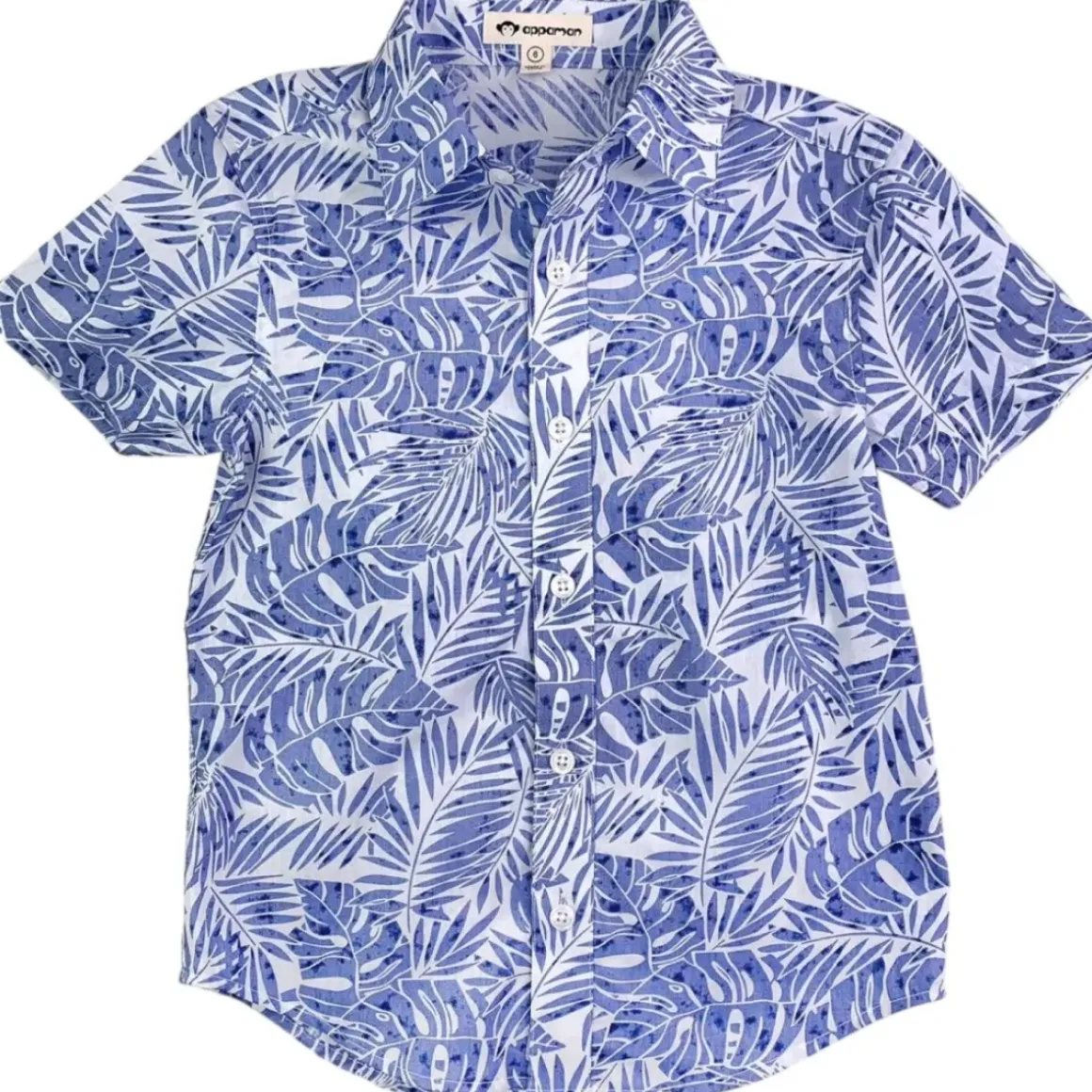 LEAVES DAY PARTY BUTTON DOWN TOP