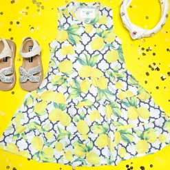 LEMON TREE AMALFI COAST DRESS