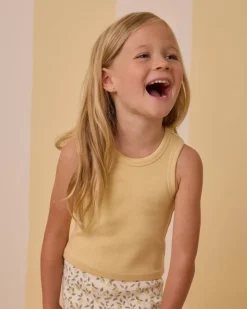 LEMONS TIERED MIDI SKIRT