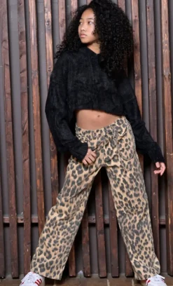 LEOPARD CHICAGO JEANS