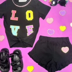 LEXIE LOVE TOP AND SHORTS SET