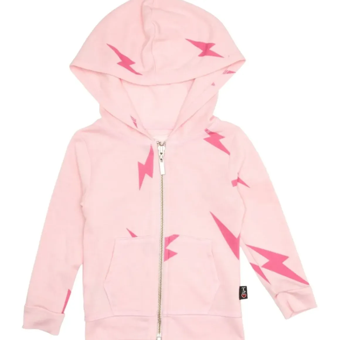 LIGHTNING BOLT ZIP UP HOODIE