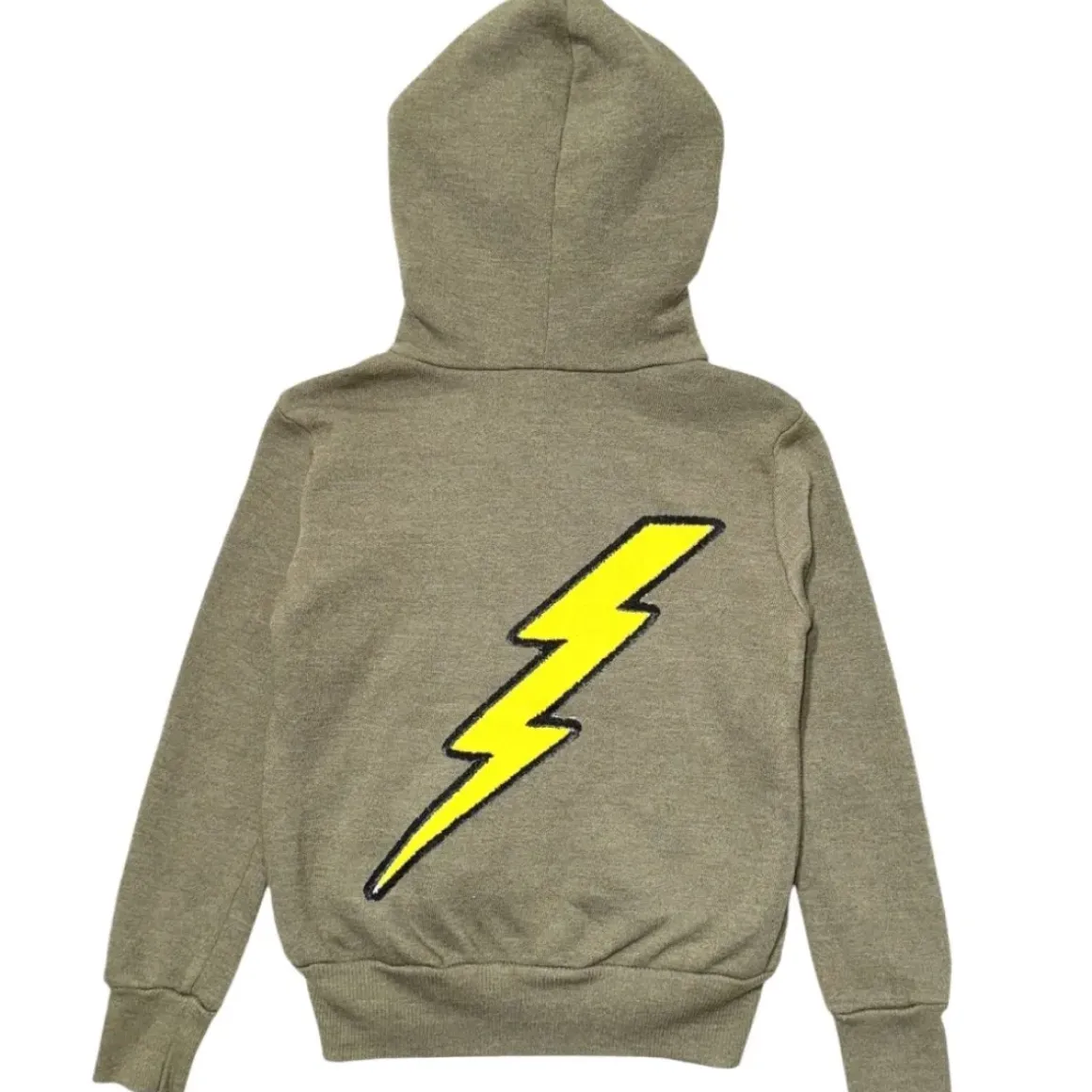 LIGHTNING BOLT ZIP UP HOODIE