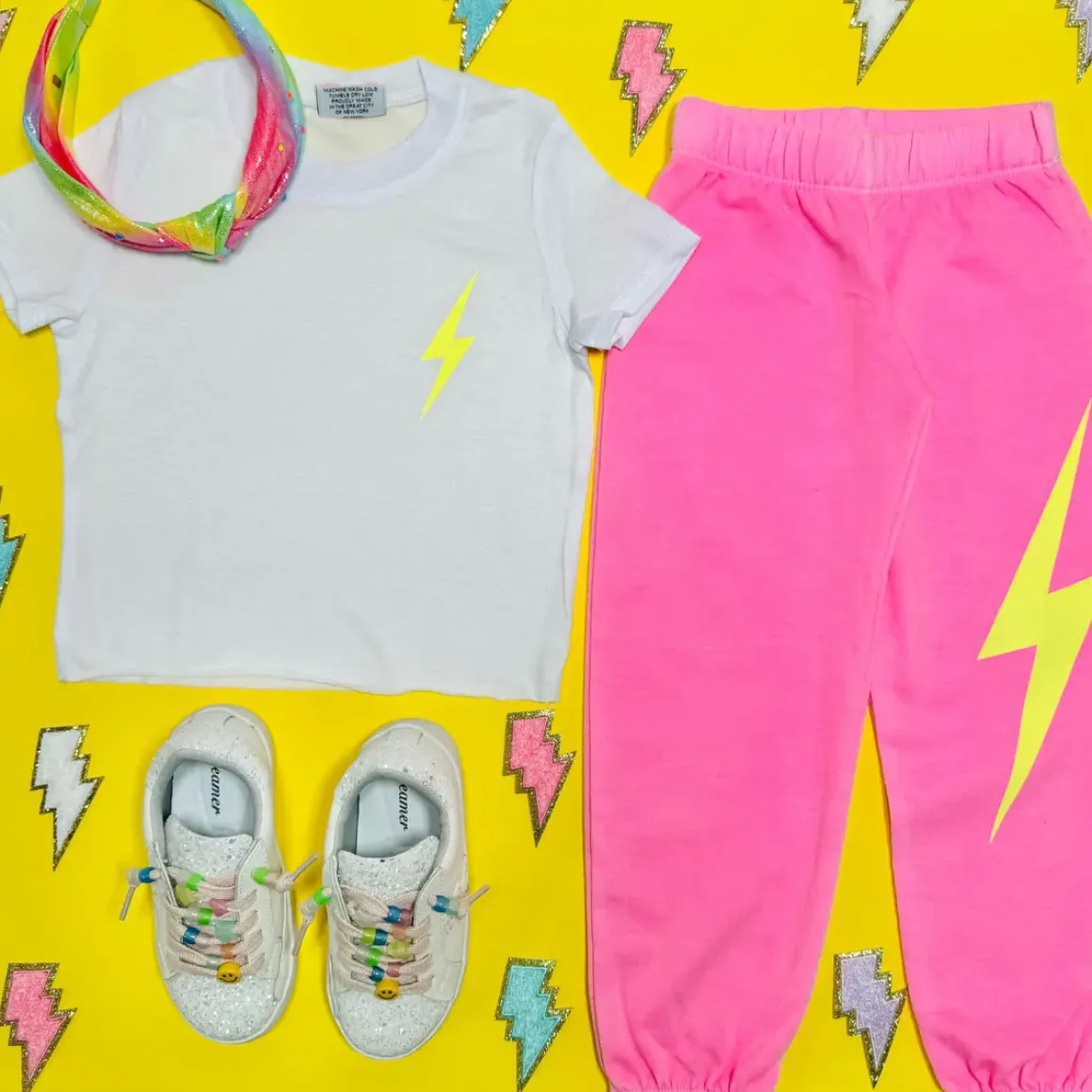 LIGHTNING NEON SWEATPANTS