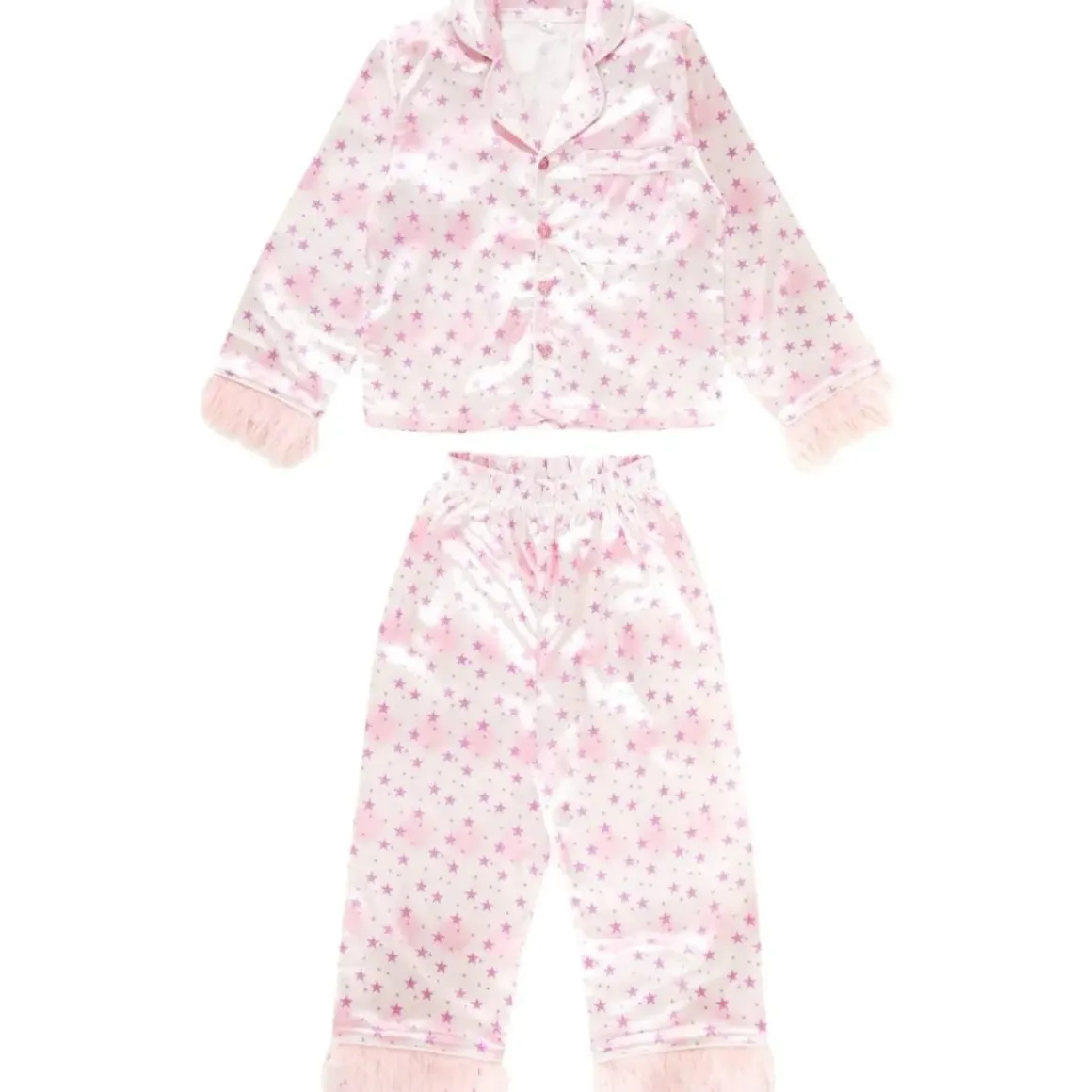 LILA FEATHER TWO PIECE SETS