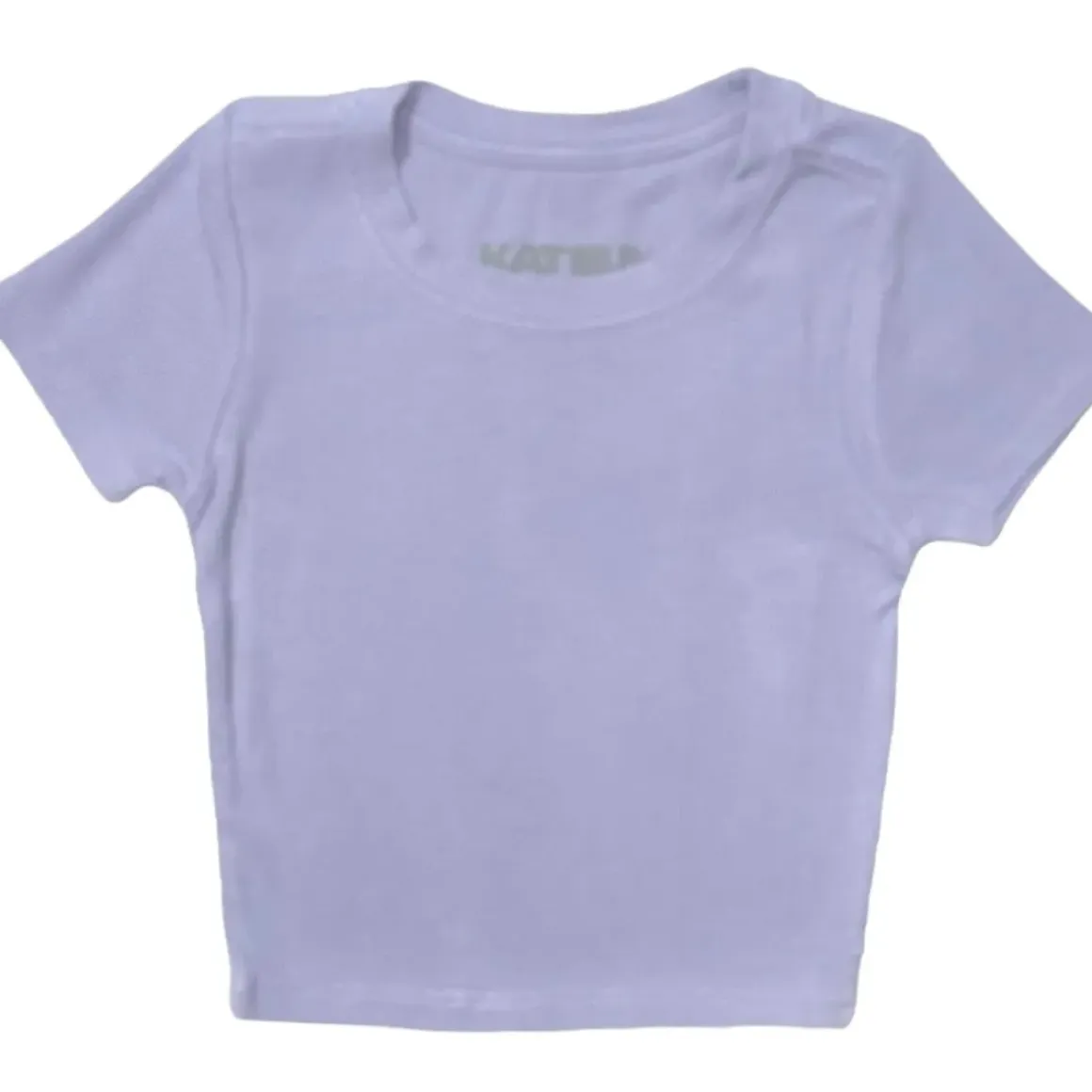 LILAC LIVI RIBBED TSHIRT