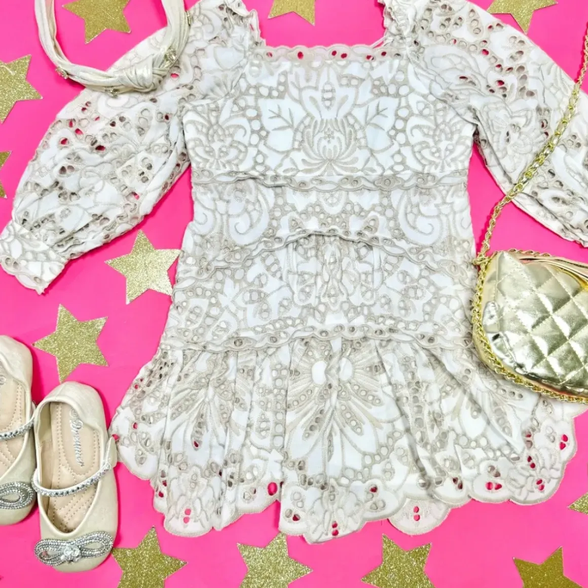 LILY EMBROIDERED DRESS
